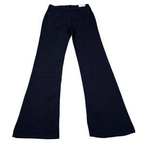 Curve Appeal Blue Dark Wash Stretch High Rise Flare Jeans Size 4 27
